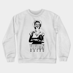 Capturing Life's Hidden Moments: The Street Photography of Vivian Maier Crewneck Sweatshirt